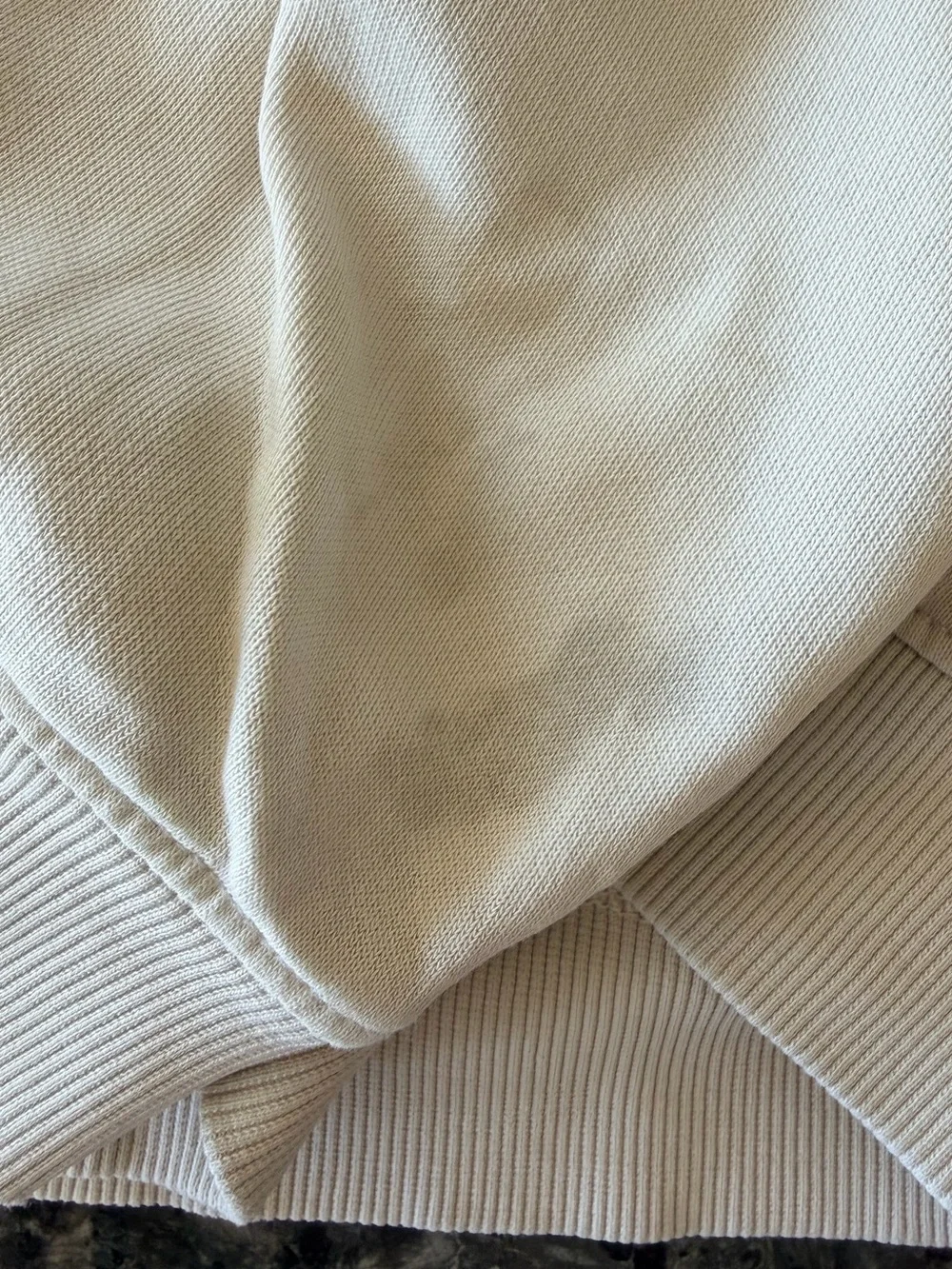 3/$15 H&M Boys Cream Fleece Lined Sweatshirt Size 6X-7 Lil Brother Club